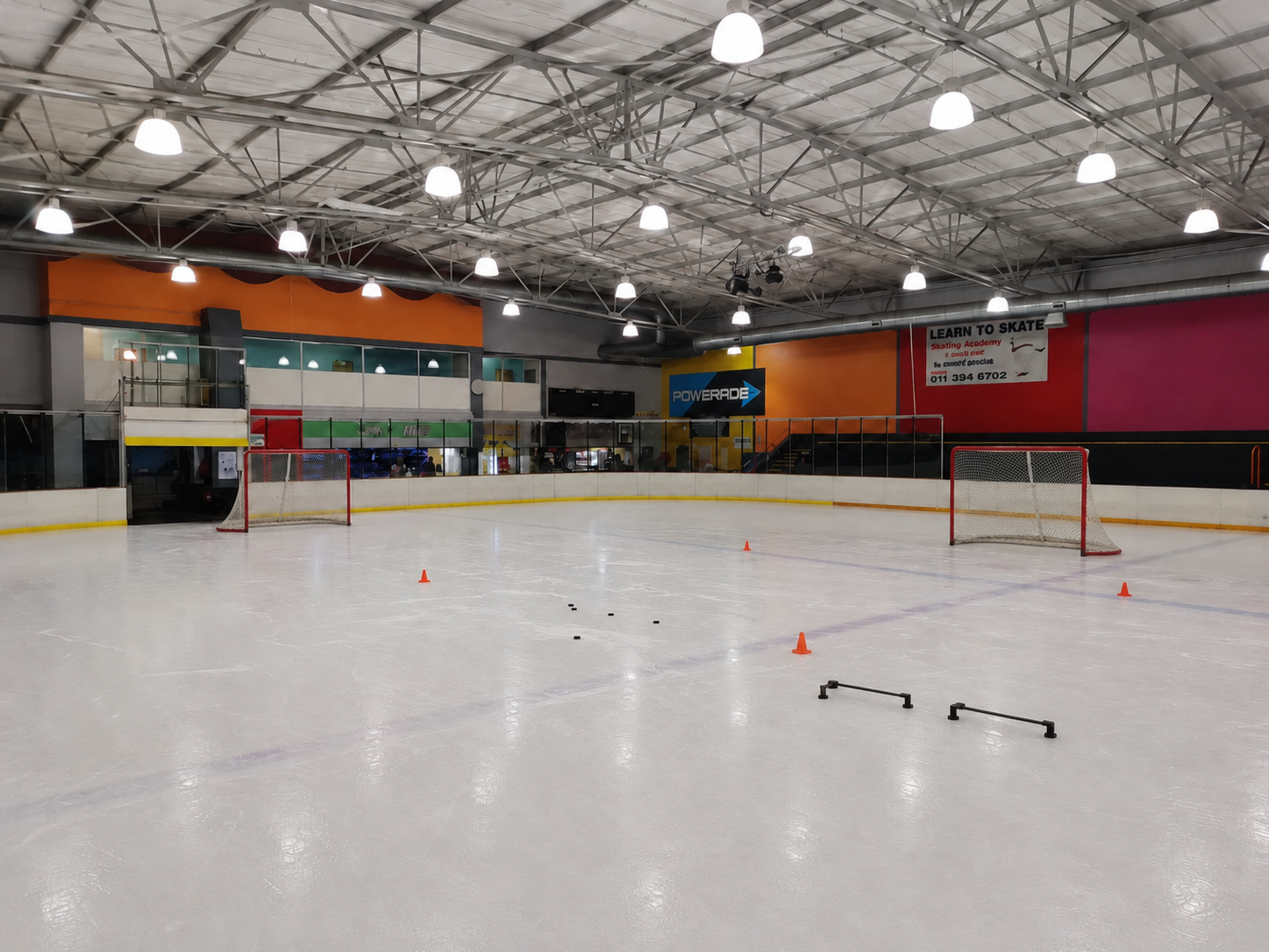 Interior view of Festival Mall Ice Rink in Kempton Park, home of the Silverbacks.