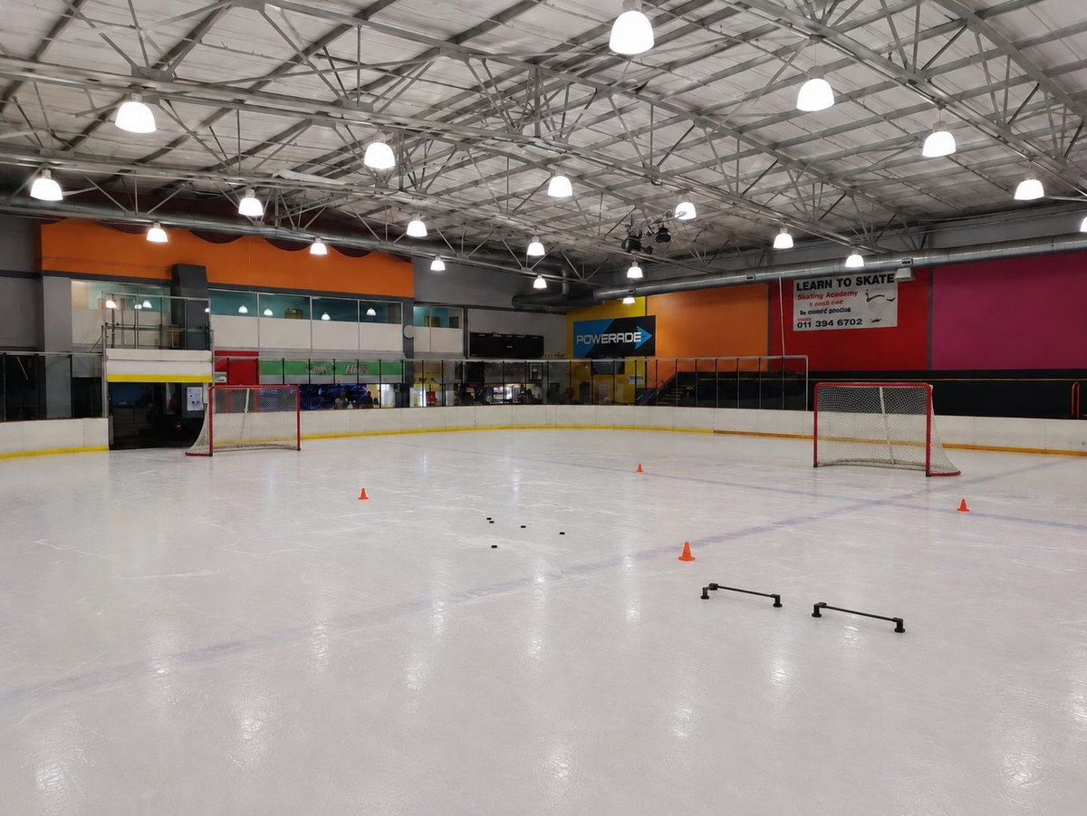 Interior view of Festival Mall Ice Rink in Kempton Park, home of the Silverbacks.